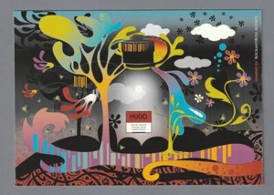 Werbekarte Postkartenformat - Hugo d'Hugo Boss beidseitig - Bild 1 von 2