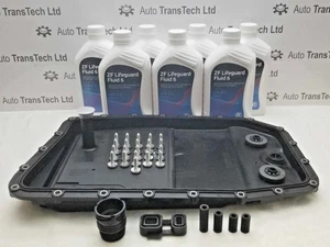 KIT DE SERVICIO DE ACEITE MANGUITO TUBO ADAPTADOR CAJA DE CAMBIOS AUTOMÁTICA ORIGINAL ZF BMW 6HP26 6HP28 - Imagen 1 de 11