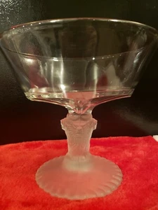 Antikes EAPG Gillinder & Söhne mattiertes Löwenkopf Kompott - Bild 1 von 11