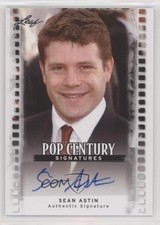 2011 Leaf Pop Century Sean Astin #BA-SA1 Auto 5m1