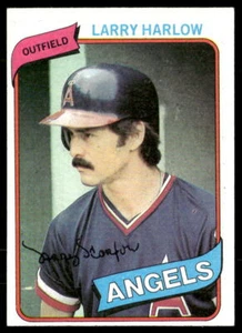 Larry Harlow 1980 Topps #68 California Angels Baseballkarte - Bild 1 von 2