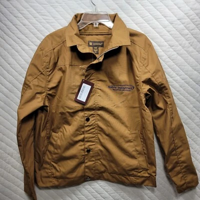 Nueva Chaqueta de Trabajo Harriton M705 Para Hombre Auxiliar de Lona Mediana Marrón Pato Foto 1 de 4