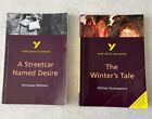 York Notes Advanced The Winter?s Tale and A Steetcar Named Desire paperback book