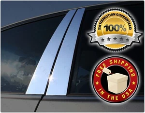 CHROME Pillar Posts for Acura MDX 14-20 6pc Set Door Trim Mirrored Cover Kit - Picture 1 of 9