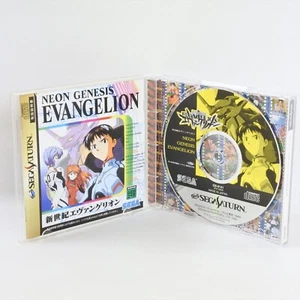 NEON GENESIS EVANGELION White GS-9141 Sega Saturn ccc ss - Picture 1 of 2
