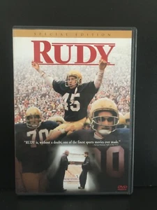 Rudy - DVD NTSC Region 1 Sean Astin Lili Taylor Ned Beatty - Picture 1 of 2