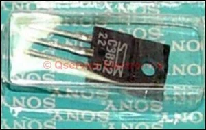 2 PIEZAS NUEVO Y SELLADO TRANSISTOR Sony 2SC3852 2 SC3852 P/N 8-729-141-58 - Imagen 1 de 1