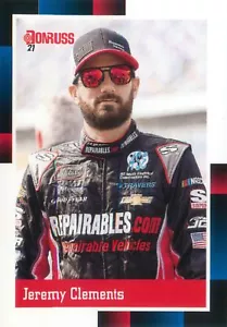 Jeremy Clements 2021 Panini Donruss Racing NASCAR Retro 1988 Card #177 - Picture 1 of 2