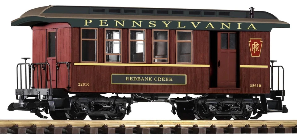 Piko G Scale 38659 Pennsylvania Railroad (PRR) Wood Combine #22610 (G-Scale) - Image 1 of 1