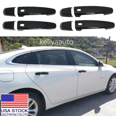 For 2016-2025 Chevy Malibu Accessories Door Handle Cover Trim (with 4 Smart Key) - Изображение 1 из 4
