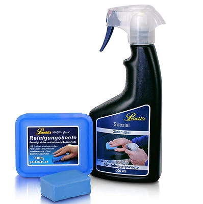 Reinigungsknete-Gleitmittel Set, zur schonenden Lackreinigung, Petzoldts, Clay - Bild 1 von 4