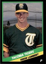 1988 CMC Tacoma Tigers Reese Lambert Tacoma Tigers #4