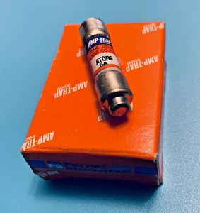 Ferraz Shawmut AMP-TRAP 2000 ATDR6 6A 600VAC Class CC Time Delay Fuse - Bild 1 von 5
