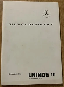 Unimog U 411 Betriebsanleitung - Bild 1 von 3