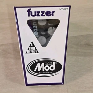 Mini Mod von Modtone True Bypass Fuzzer E-Gitarre Pedal Effekt Open Box - Bild 1 von 9