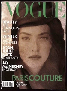 VOGUE Oktober 1988 TATJANA PATITZ Famke Janssen CARRE OTIS Estelle Lefebure @ EX - Bild 1 von 16