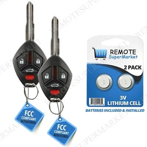 2 for Mitsubishi Galant Eclipse 2008 2009 2010 2011 2012 keyless remote key fob - Picture 1 of 5
