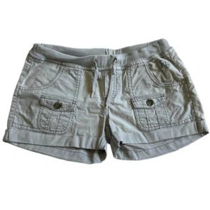Russel Athletic Cargo Shorts Low Rise Vintage Grey Y2K Size 8 - Picture 1 of 8