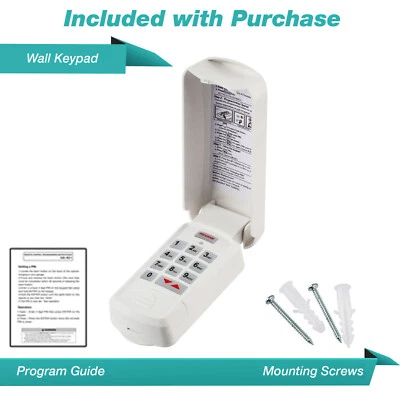 ECS For Genie Garage Door Opener Remote Wireless Keyless Keypad Intellicode GK-R