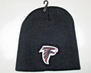 Atlanta Falcons Beanie Men's One Size Black Winter Hat Skully Cap Beanie - Picture 1 of 5