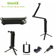 3-Way Monopod Arm Mount stand tripod Bracket Handheld Grip for Action Camera