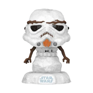 Funko Pop! Star Wars: Holiday - Stormtrooper Snowman Vinyl Bobblehead - Picture 1 of 4