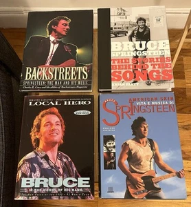 Bruce Springsteen - 4 gebrauchte Hardcover Bücher Posten - Bild 1 von 2