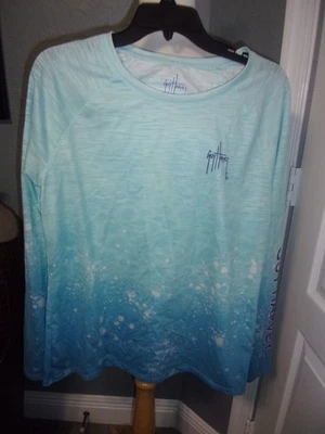 Guy Harvey Women's LS Shirt Size Large - Image 1 of 2