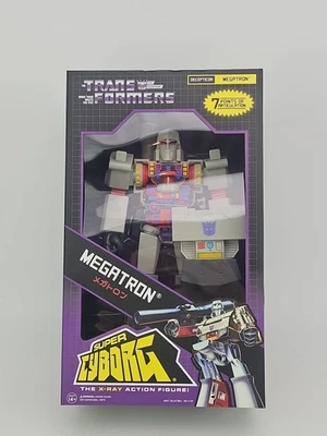 SUPER CYBORG X-RAY MEGATRON DECEPTICON TRANSFORMERS ACTION FIGURE SUPER 7 TOY - Image 1 of 4