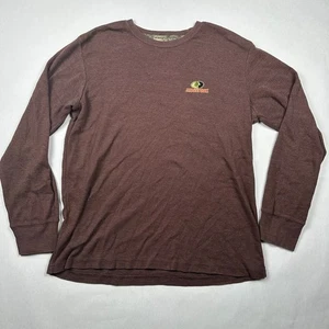 Camisa Roble Mossy Tejido Gofre Térmica Manga Larga Caza Para Hombre Grande Marrón - Imagen 1 de 8