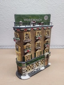 Casa de pueblo iluminada victoriana con trufa de chocolate 2001 Santas Workbench - Imagen 1 de 5