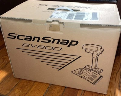 Fujitsu ScanSnap SV600 Overhead Scanner Photos Books Documents Open Box NO DISCS - Image 1 of 4