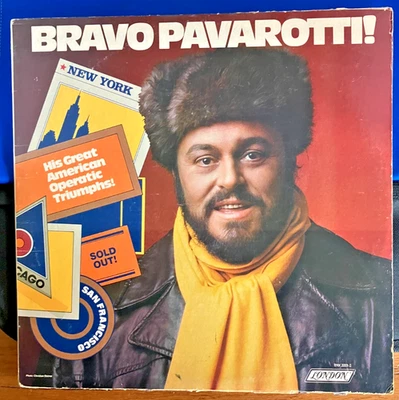 Luciano Pavarotti – Bravo Pavarotti 2 LPs Tested VG+ -LR - Image 1 of 4