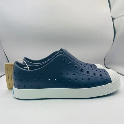 NATIVE JEFFERSON HOMBRE SLIP ONS 15100100-4201 REGATA AZUL/CÁSCARA BLANCO TALLA 3D Foto 1 de 4