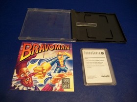 NEC TurboGrafx-16 Game ~ BRAVOMAN ~ Complete w/Manual ~ Tested  Works Great!