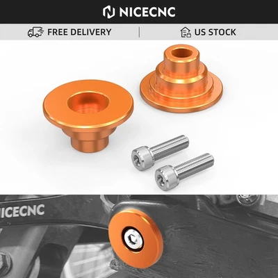 NICECNC Skid Plate Bushings Spacers For KTM 125-450 SX SX-F XC XC-F 2023-2025 — 第 1/4 张图片
