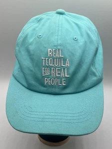 ECHTER TEQUILA FÜR ECHTE MENSCHEN KAPPE Aqua - Tequila Cazadores 100% Agave verstellbar - Bild 1 von 10