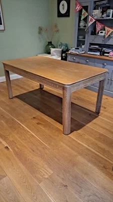 Large Extending Dining Table, Seats 6-10 - Image 1 of 4