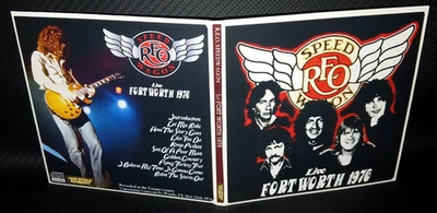 REO Speedwagon Ft. Worth 1976 Gate Fold CD Package NEW - Image 1 of 2