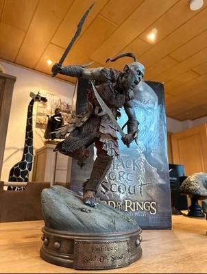 Sideshow 1/4 Statue: HdR LotR Black Orc Scout OVP + Shipper Nr. 565/750 - Bild 1 von 4