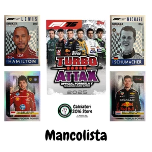 Turbo Attax 2025 Topps F1 Formula 1 mancolista - Scegli Card da 1 a 100 - Picture 1 of 81