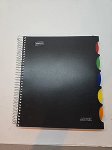 Staples Accel 5-Fach Notizbuch 8,5" x 11" College liniert 150 Sh. Schwarz 167634 - Bild 1 von 6