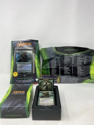 Used MTG Commander Deck Guided By Nature Magic The Gathering Green - Image 1 of 4