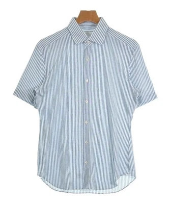 XACUS Casual Shirts BluexWhite(Stripe Pattern) M 2200614625042 - Image 1 of 4