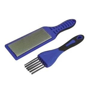 Faithfull 2 Piece File Card Brush Kit FAIFCBKIT - Picture 1 of 1