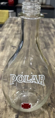 Polar Red Cross 11" Glass Water Bottle - Image 1 of 4