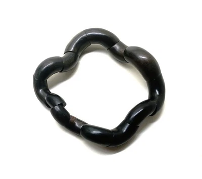 Pulsera Brazalete Gerda Lynggaard Money Ébano Serpiente Divertida Foto 1 de 4