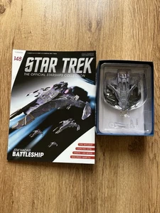 Eaglemoss Star Trek Official Starship Collection #148 Jem’Hadar Battleship & Mag - Picture 1 of 1