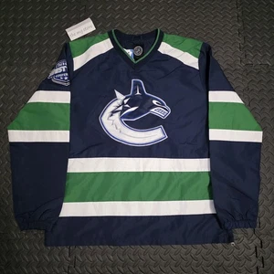 G-III NHL Vancouver Canucks Pullover Hockey Cortavientos Hombre’s Talla Grande - Imagen 1 de 8