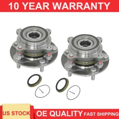 Пара подшипников ступицы переднего колеса в сборе для Toyota Tundra 4WD 2007 2008 2009 -2018 - Изображение 1 из 4